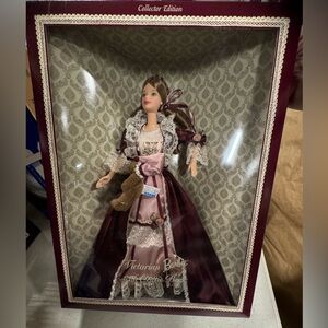 Victorian Barbie Collector Edition in Burgundy and Pink SEALED